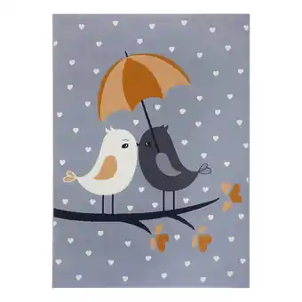 Home24 Kindervloerkleed love birds aanbieding