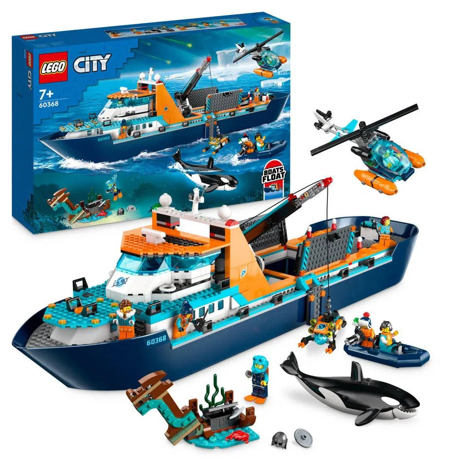 Intertoys Lego city poolonderzoeksschip 60368 aanbieding