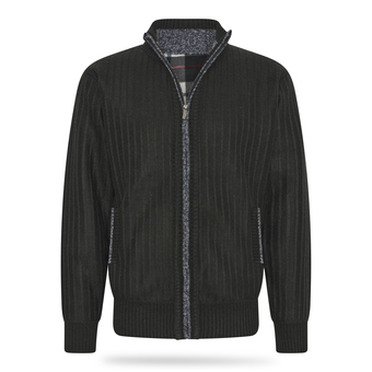 V&D Bounded jacket zwart heren zwart aanbieding