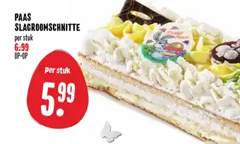 Boon`s Markt Paas Slagroomschnitte aanbieding