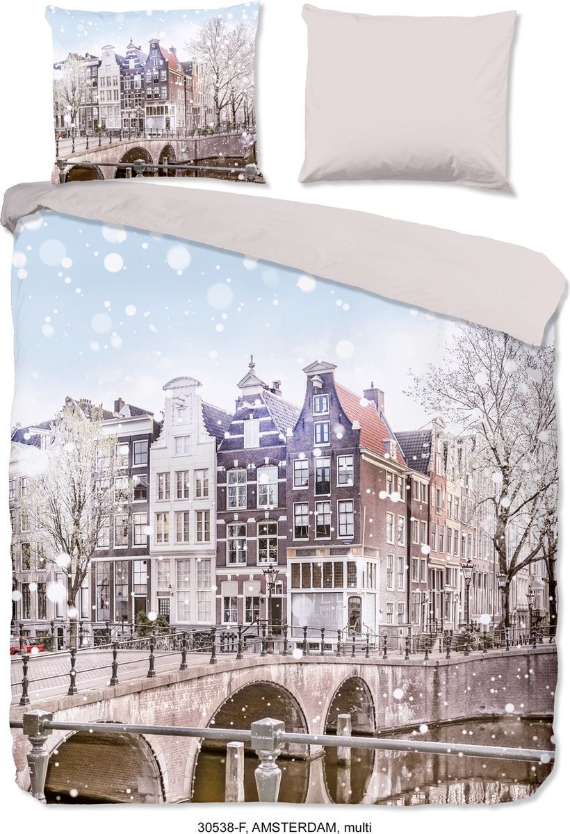 Bol.com Good morning dekbedovertrek - amsterdam - 240x200/220 - flanel aanbieding