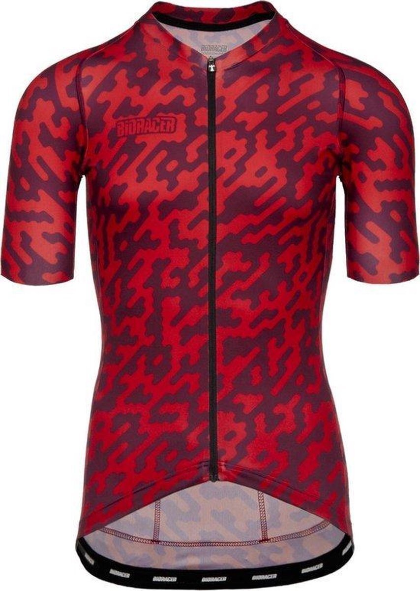 Bol.com Bioracer spitfire jersey ss red noise xl aanbieding