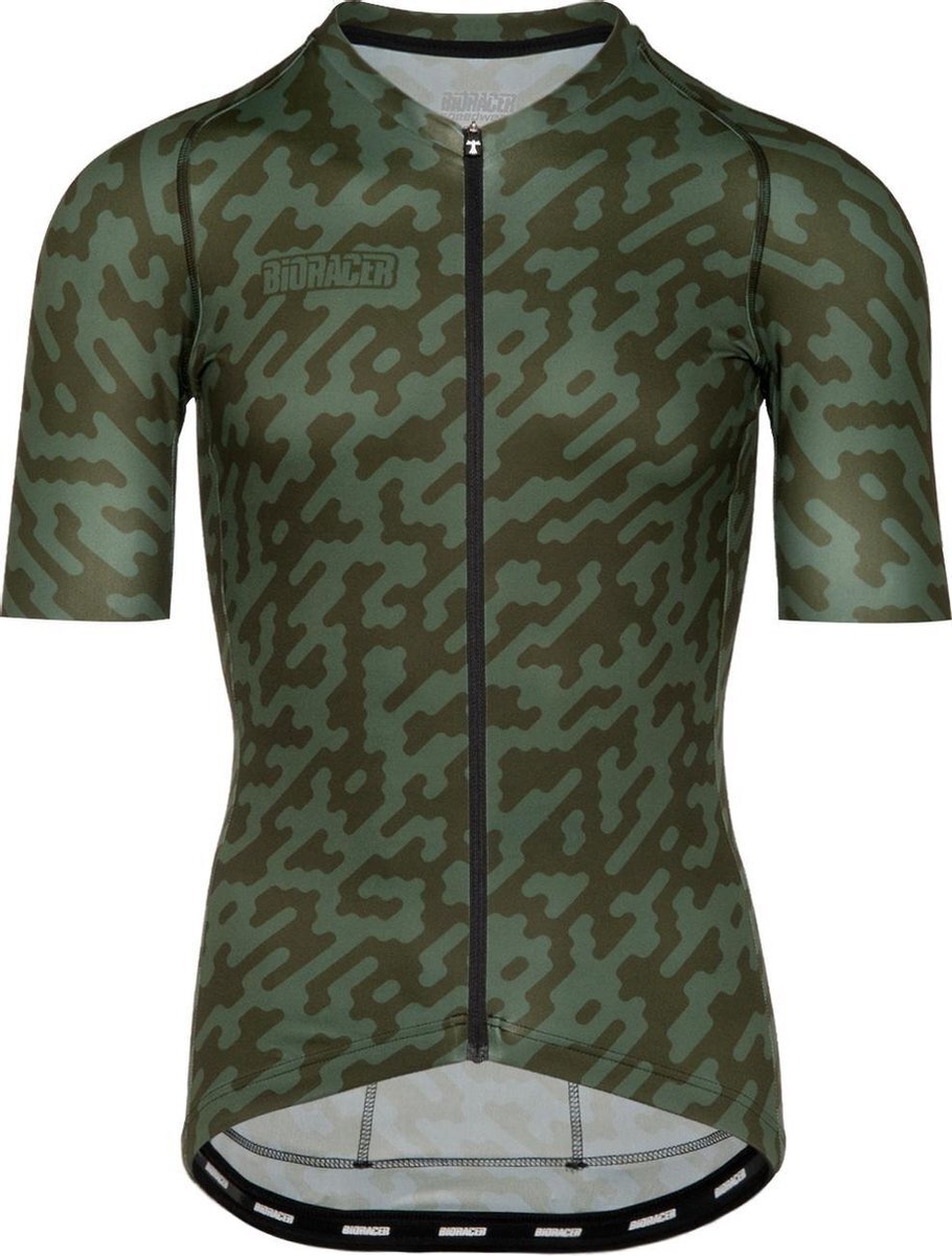 Bol.com Bioracer spitfire jersey ss olive noise l aanbieding
