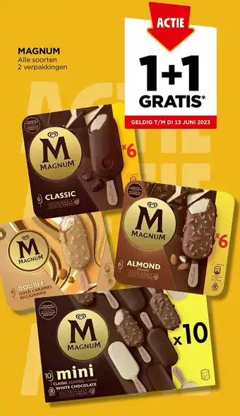 Jumbo MAGNUM Alle soorten 2 verpakkingen aanbieding