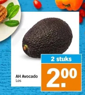 Albert Heijn Ah avocado aanbieding