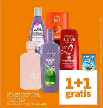 Albert Heijn Alle a-merk haarverzorging aanbieding