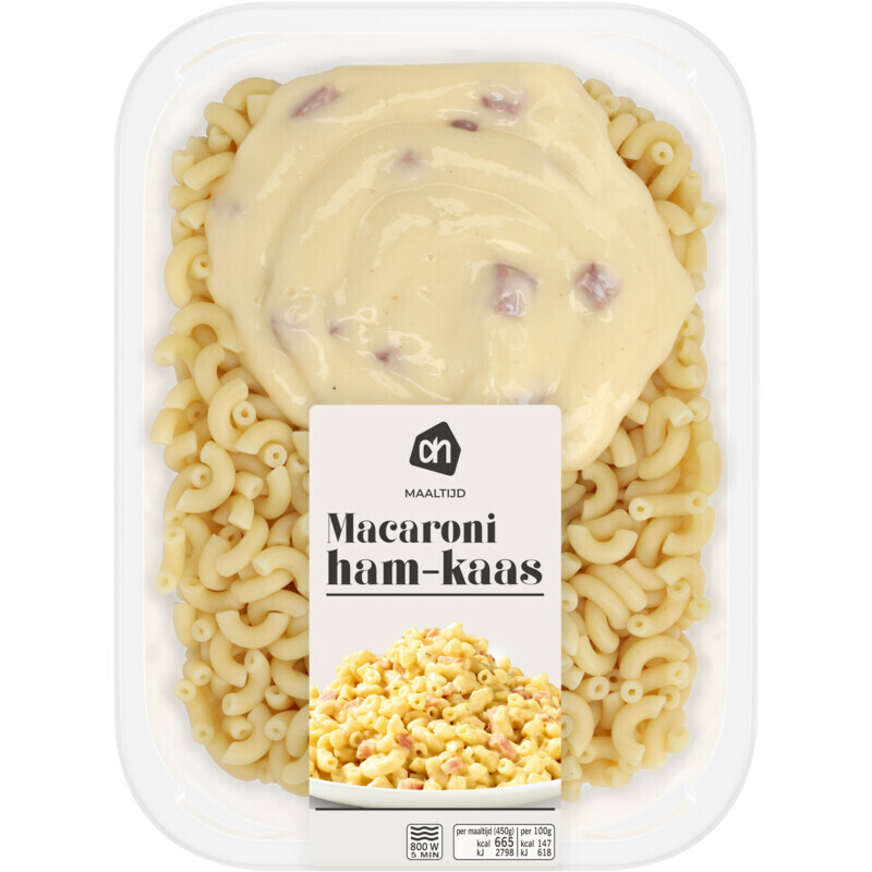 Albert Heijn Ah macaroni ham kaas aanbieding