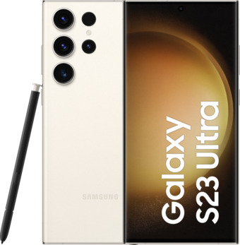 Coolblue Samsung galaxy s23 ultra 256gb creme 5g aanbieding