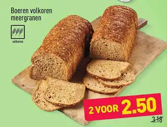 ALDI Boeren volkoren meeergranen 2 voor aanbieding