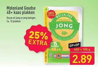 ALDI Molenland Goudse 400+100g aanbieding