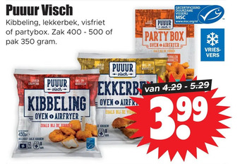 Dirk Puuur visch aanbieding