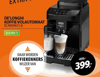 Expert DE'LONGHI KOFFIE VOLAUTOMAAT ECAM290.51.B aanbieding