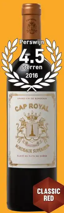 Gall & Gall Cap Royal Bordeaux Supérieur 75 cl Wijn aanbieding