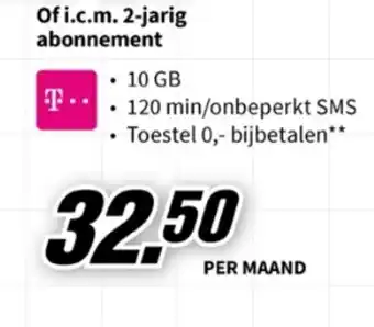 MediaMarkt Samsung Galaxy S20 FE 5G 128 G  of i.c.m. 2-jarig abonnement aanbieding