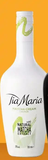 Gall & Gall Tia Maria Matcha Cream Liqueur 70 cl Overig aanbieding