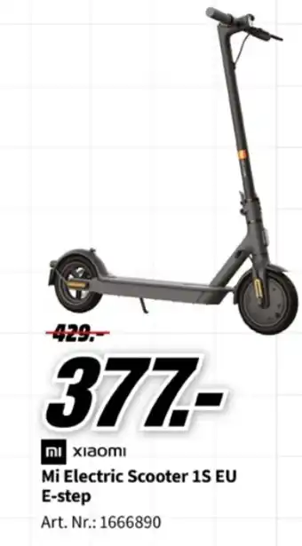 MediaMarkt Mi Xiaomi Mi Electric Scooter E-step aanbieding