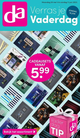 DA Cadeausets vanaf aanbieding