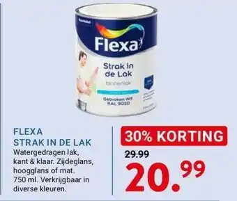 Kluswijs Strak in de lak watergedragen lak, kant & klaar. aanbieding