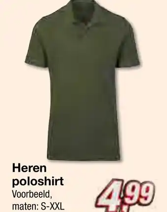 Kik Heren poloshirt aanbieding