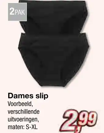 Kik Dames slip aanbieding