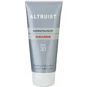 Plein.nl Altruist zonnebrand creme spf 30 aanbieding