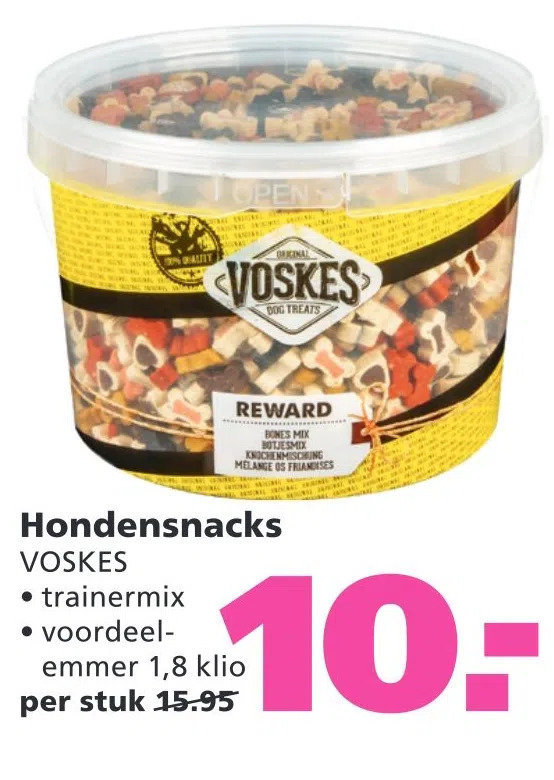 Ranzijn Hondensnacks voskes aanbieding