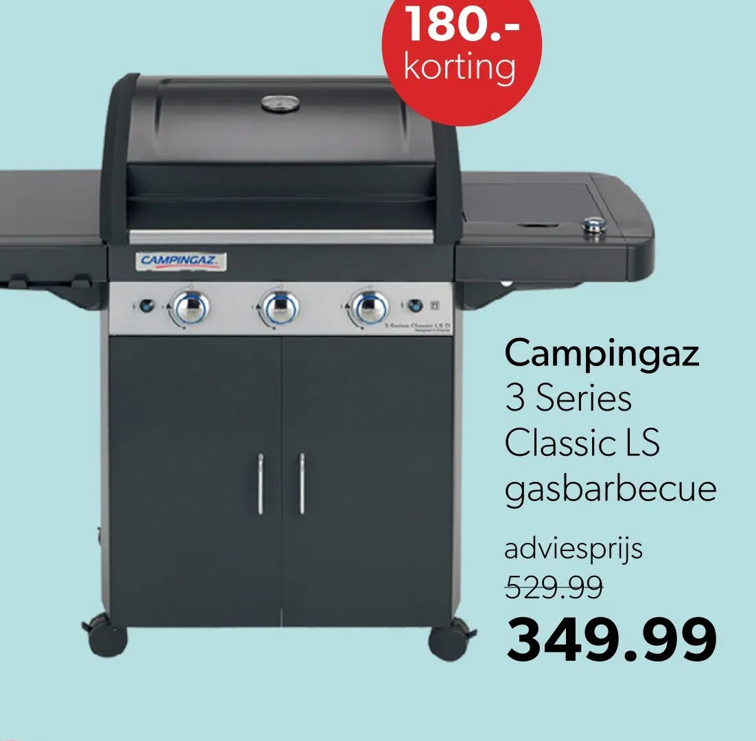 Wehkamp Campingaz 3 series classic ls gasbarbecue aanbieding