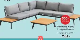 Wehkamp Wehkamp home loungeset monza aanbieding