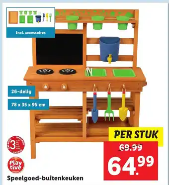 Lidl Speelgoed-buitenkeuken aanbieding