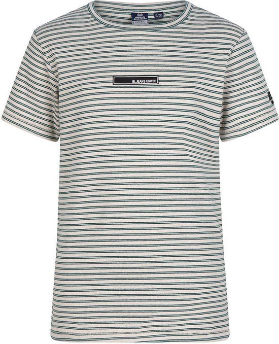 Bol.com Indian blue jeans - t-shirt - deep sea green - maat 128 aanbieding