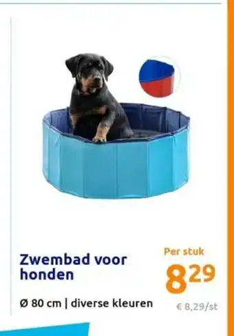 Action Zwembad voor honden Ø 80 cm | diverse kleuren aanbieding