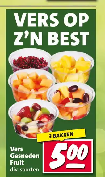 Nettorama Vers Gesneden Fruit 3 BAKKEN aanbieding