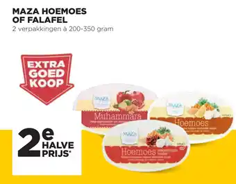 Jumbo MAZA HOEMOES OF FALAFEL aanbieding