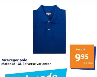 Action Mcgregor polo aanbieding