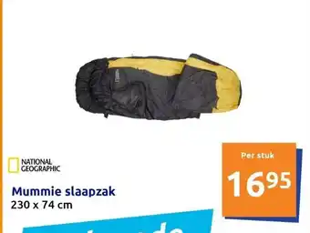 Action Mummie slaapzak aanbieding