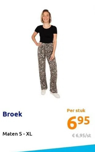 Action Broek aanbieding