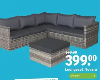 GAMMA Loungeset novara aanbieding