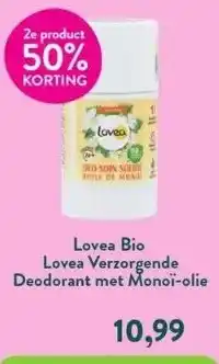 Holland & Barrett Lovea verzorgende deodorant met monoï-olie aanbieding