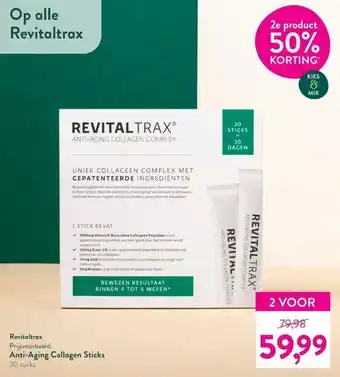 Holland & Barrett Revitaltrax anti-aging collagen sticks aanbieding