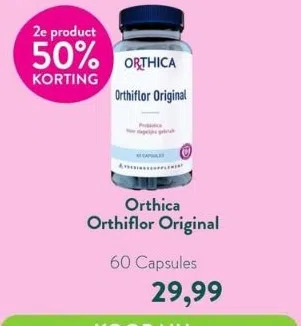 Holland & Barrett Orthiflor original aanbieding