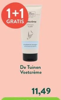 Holland & Barrett Voetcrème aanbieding