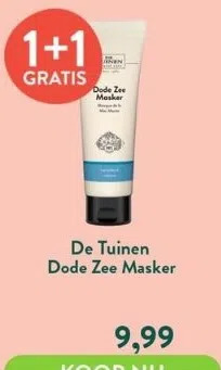 Holland & Barrett Dode zee masker aanbieding