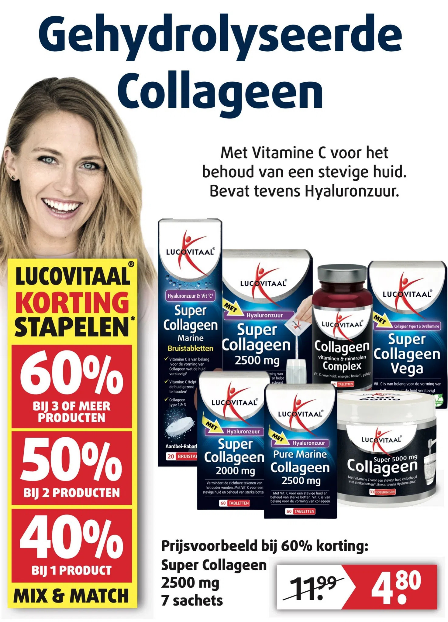 Lucovitaal Gehydrolyseerde collageen aanbieding