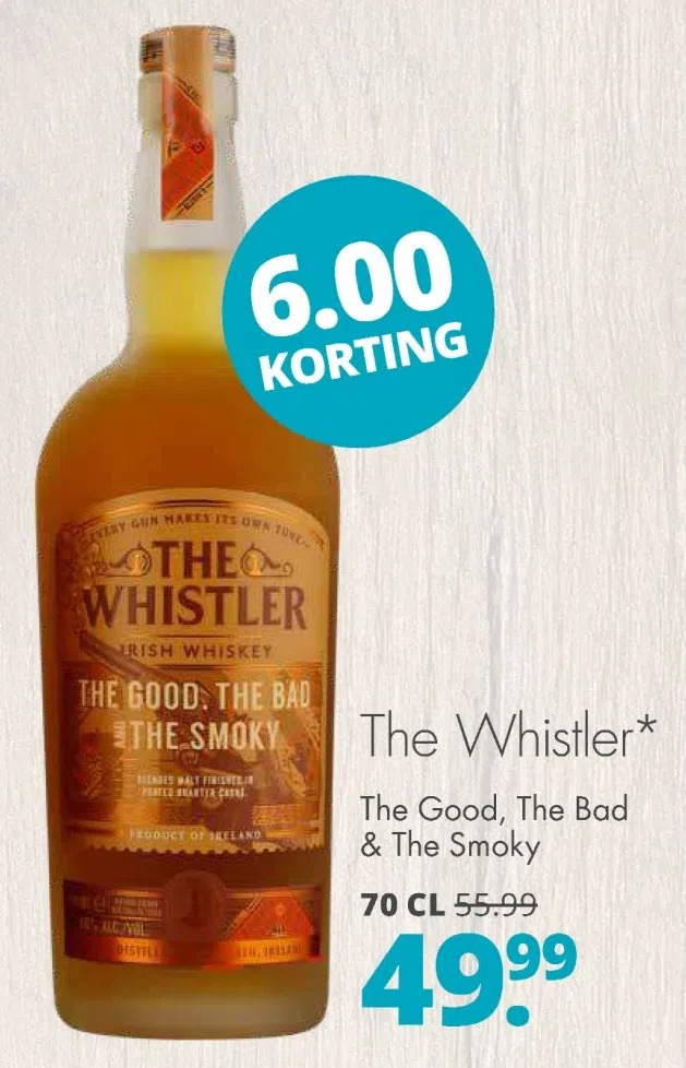 Mitra The whistler* the good, the bad. & the smoky aanbieding