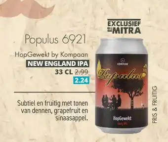 Mitra Populus 6921 hopgewekt by kompaan aanbieding