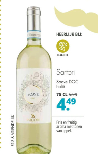Mitra Sartori soave doc aanbieding