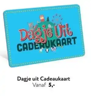 Primera Dagje uit cadeaukaart aanbieding