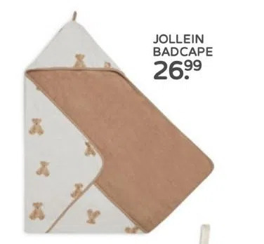 Prenatal Jollein badcape aanbieding