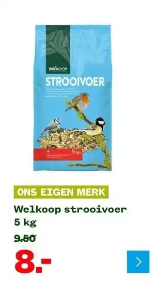Welkoop Welkoop strooivoer aanbieding