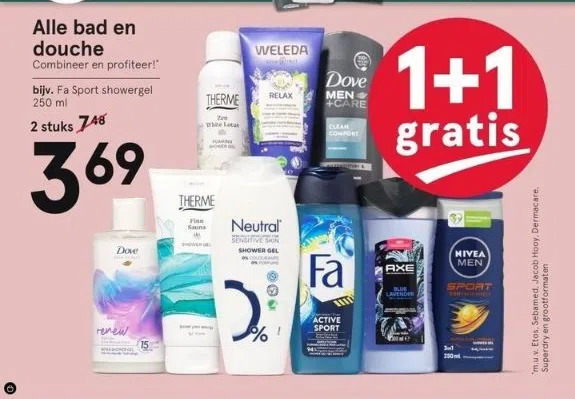 Etos Alle bad en douche aanbieding